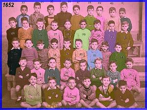 ECOLE JEAN MACE GARCONS 1952 CE2 M TORDJMAN